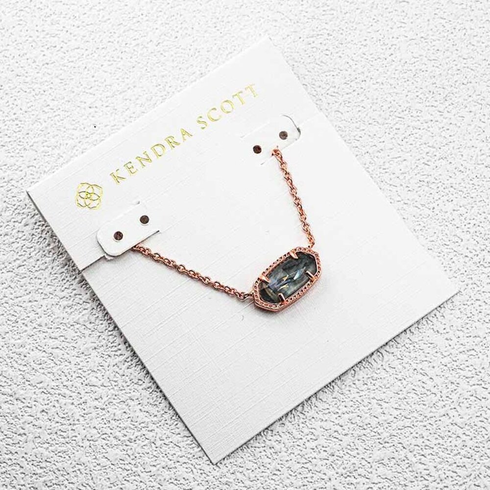 Kendra Scott Abalone Shell Necklace